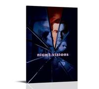 JUAWEYQOEA Night Visions TV Series Poster Canvas Decor Wall Art Prints Posters Vintage Art Esthetic Decoration for Rooms 12x18inch(30x45cm) Frame-style