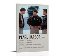 JUAWEYQOEA Pearl Harbor Poster Canvas Decor Wall Art Prints Posters Vintage Art Esthetic Decoration for Rooms 16x24inch(40x60cm) Frame-style