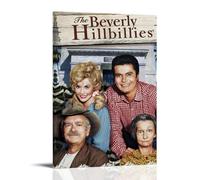 JUAWEYQOEA The Beverly Hillbillies Poster Canvas Decor Wall Art Prints Posters Vintage Art Esthetic Decoration for Rooms 12x18inch(30x45cm) Frame-style