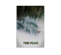 JUAWEYQOEA Twin Peaks Poster Canvas Decor Wall Art Prints Posters Vintage Art Esthetic Decoration for Rooms 12x18inch(30x45cm) Unframe-style