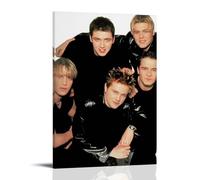 JUAWEYQOEA Westlife Poster Canvas Decor Wall Art Prints Posters Vintage Art Esthetic Decoration for Rooms 24x36inch(60x90cm) Frame-style