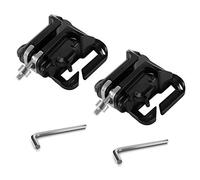 Jubaopen 2PCS Camera Belt Clip, Black Camera Waist Strap Holster Plastic Camera Waist Strap Holder For DSLR SLR Cameras Canon Nikon Sony (8.4×6.9×3.8cm)