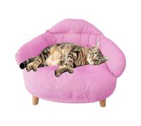 Jubepk Dog Couch Bed | Pet Sofa Bed | Orthopedic Dog Sofa | Luxury Dog Bed | Non-slip Dog Bed With Legs Dog Sofa Couch | Soft Pet Couch Chair Breathable Cat Nest Bed For Living Room Bedroom