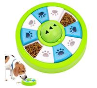 Jubepk Dog Puzzle Feeder, Interactive Treat Toy, Pet Intelligence Trainer, Slow Eating Dispenser, 8.74x2.76 Inches, Making It Ideal for Both Energetic Puppies and Adult Dogs