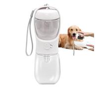 Jubepk Dogs Water Bottle for Walks | Dog Water Dispenser | Dog Stuff | Drinking Bottle Portable Pet | 7.3x22cm/2.87x8.66 Inches, Dogs During Outdoor Activities Such as Walking, White and Blue