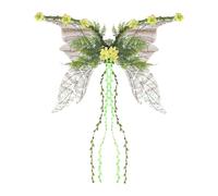 Jubepk Fairy Wings, Women's Costume Accessory, 27.56x18.9inches, Colorful Design, Adjustable Straps and Finish, Ideal for Party, Halloween, Festival, Cosplay, Christmas, Pride, Garden Events