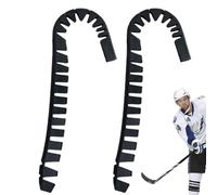 Jubepk Hockey Stick Protector, Reusable Edge Guard, Cover Set, All Purpose Training Gear for Daily Practice, After-Game Use, Ice Rink, Locker Room, 3.35x11.8 Inches