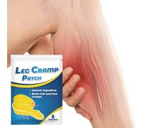 Jubepk Leg Relief Patches - Natural Leg Cramps Muscle Patches,Deep Penetrating for Restless Syndrome Relief, Topical Sticker for Legs Neck Back