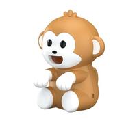 Jubepk Mini Clip On Cup Fan, Cute Monkey Portable Cooling Fan, 3 Speed Food Clip Fans, Beverage and Food Cooling Device, Small Desk Fans for Soup Coffee Tea Bakery Outdoor Picnic Office Lunch