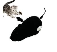 Jubepk Mouse Chaser Cat Toy Plush Clockwork Racing Mouse