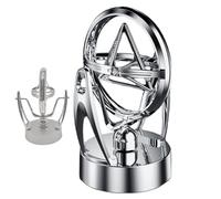 Jubepk Perpetual Motion Machine,Perpetual Motion Decor | USB Rotating Model Toy, Desktop Sculpture, Educational Learning Orbital Newton Model