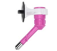 Jubepk Pet Water Feeder | Wall Mounted Water Bottle Feeder Nozzles | Reusable and Flexible No-Drip Dispenser Fountain Multifunctional Bottle Head Nozzle for All Kinds of Dogs