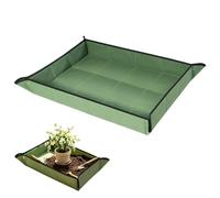 Jubepk Potting Mat,Extra Large Thick Portable Dirt Control | Transplanting Pad Soil Change Mat - for Garden Yard Balcony Lawn Home Dorm Apartment Living Room