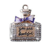 Jubepk Rhinestone Car Air Freshener Vent Clip,Rhinestone Car Vent Clips - Diffuser Clip - Decoration