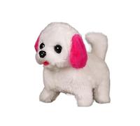 Jubepk Robot Dogs, Interactive Walking Toy, Barking Plush Pet Doll, Realistic Robotic Stuffed Animal, Wagging Tail Companion Toy, for Birthday, Home, Gift, Comfort, Display, Desk, Bed, Relaxation