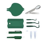 Jubepk Tick Remover Tool - Flea Extractor Set for Puppies, Lightweight Flea and Tick Removal Tools Set for Dogs Cats Kittens Puppies