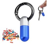 Jubepk Travel Pill Box - Mini Lightweight Travel Medication Storage - Portable Pill Case - for Men Women Boys Girls Youth Teens Adults Home Hotel Apartments School