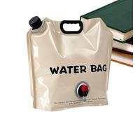 Jubepk Water Storage Bag Camping,8.5L Foldable Reservoir Container with Spout - Water Storage Pouch | for Hiking, Camping, Backpacking, Picnic, Fishing, Road Trips, Mountaineering, Sports, Travel,