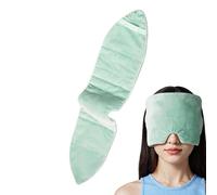 Jubepk Weighted Sleeping Mask, Opaque Eye Pads for Air Travel, Breathable Sleeping Aid for All Home On the Go