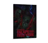 JUBHGGU Escape from New York Movie Poster Poster Decorative Painting Canvas Wall Posters And Art Picture Print Modern Family Bedroom Decor Posters 12x18inch(30x45cm)