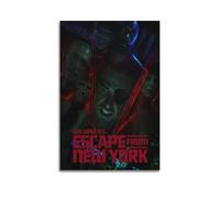 JUBHGGU Escape from New York Movie Poster Poster Decorative Painting Canvas Wall Posters And Art Picture Print Modern Family Bedroom Decor Posters 12x18inch(30x45cm)