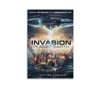 JUBHGGU Invasion of Earth Movie Poster Poster Decorative Painting Canvas Wall Posters And Art Picture Print Modern Family Bedroom Decor Posters 16x24inch(40x60cm)