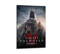 JUBHGGU Poster for The TV Show Vikings Season 1 Poster Decorative Painting Canvas Wall Posters And Art Picture Print Modern Family Bedroom Decor Posters 12x18inch(30x45cm)
