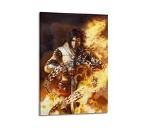 JUBHGGU Prince of Persia The King of Warriors Video Game Poster Poster Decorative Painting Canvas Wall Posters And Art Picture Print Modern Family Bedroom Decor Posters 20x30inch(50x75cm)
