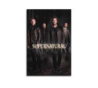 JUBHGGU TV Show Supernatural Season 12 Poster Poster Decorative Painting Canvas Wall Posters And Art Picture Print Modern Family Bedroom Decor Posters 24x36inch(60x90cm)