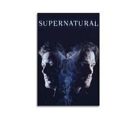JUBHGGU TV Show Supernatural Season 14 Poster Poster Decorative Painting Canvas Wall Posters And Art Picture Print Modern Family Bedroom Decor Posters 24x36inch(60x90cm)