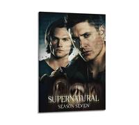 JUBHGGU TV Show Supernatural Season 7 Poster Poster Decorative Painting Canvas Wall Posters And Art Picture Print Modern Family Bedroom Decor Posters 24x36inch(60x90cm)