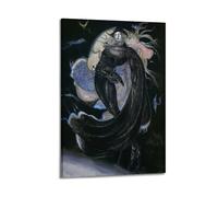 JUBHGGU Vampire Hunter D Anime Movie Poster Poster Decorative Painting Canvas Wall Posters And Art Picture Print Modern Family Bedroom Decor Posters 24x36inch(60x90cm)
