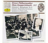 Jubilaums Edition Wiener Philarmoniker: Schmidt "Variationen", Schubert "Symphony Nr.9", Hans Knappertsbusch