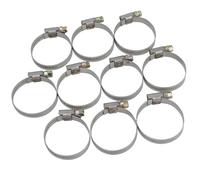 Jubilee Hose Pipe Clamps/Clips for Air Water Fuel Gas 25mm- 40mm 10 Pack AT122