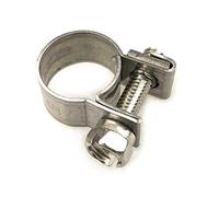 Jubilee Junior Clip 11-13mm Marine Grade Stainless Steel Mini Hose Clips - pack of 2