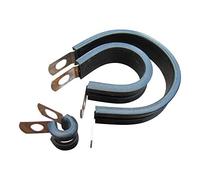Jubilee Stainless Steel P-Clip With Rubber Sheath, For Pipe & Hose Mounting (40mm)
