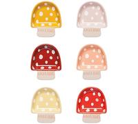 Jubilee Toadstool 2oz Stoneware Pinch Bowls Set of 6