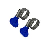 Jubilee Wingspade Hose Clip 9.5mm - 12mm, 2 clips