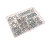 Jubilee Workshop Pack 143 Assorted Hose Clips (mild Steel) Jubilee Multicolor