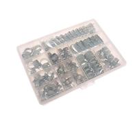 Jubilee Workshop Pack 143 Orted Hose Clips (Mild Steel) Multi Colour (One Size)