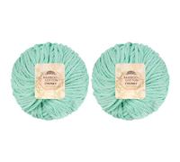 JubileeYarn Bamboo Cotton Chunky Yarn - 100g/Ball - Caribbean Reef - 2 Balls