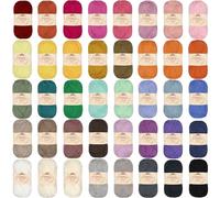 JubileeYarn Bamboo Cotton Sport Yarn - 50g/Skein - Every Colour - 40 Skeins
