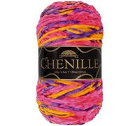 JubileeYarn Chenille Yarn - 100g/Skein Worsted Polyester - Agartha - 1 Skein