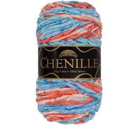 JubileeYarn Chenille Yarn - 100g/Skein Worsted Polyester - Hyperborea - 1 Skein
