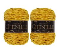 JubileeYarn Chenille Yarn - Worsted Weight - 100g/cake - Firenze - 2 Cakes