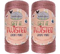 JubileeYarn Get It Twisted Yarn - 100g/Skein DK Worsted Polypropylene - Bohemian Grove - 2 Cones