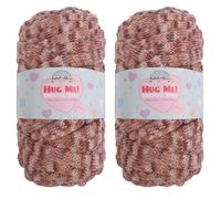 JubileeYarn Hug Me! Sweater Yarn - Jumbo Polyester - 300g/Skein - Ever After - 2 Skeins