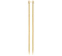 JubileeYarn Jumbo Bamboo Knitting Needles - US 15 (10mm) - 16" Long - 1 Pair