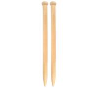 JubileeYarn Jumbo Bamboo Knitting Needles - US 85 (35mm) - 24" Long - 1 Pair