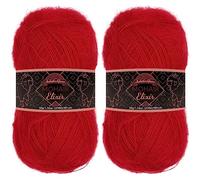 JubileeYarn Mohair Elixir Yarn - 50g/Skein Baby Wool Blend - Cosmopolitan - 2 Skein